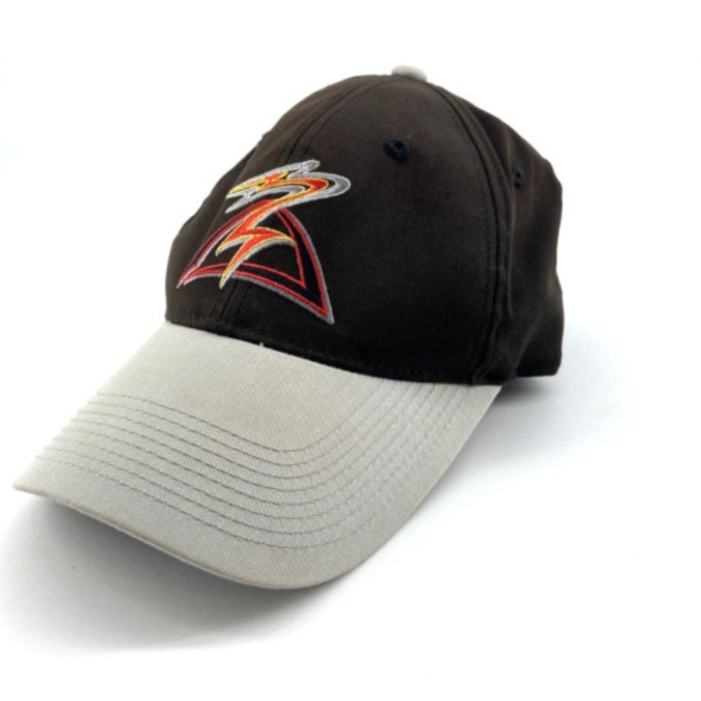 Salem Keizer Volcanoes Hat USA Minor League Baseball Black Outdoor Cap Strapback